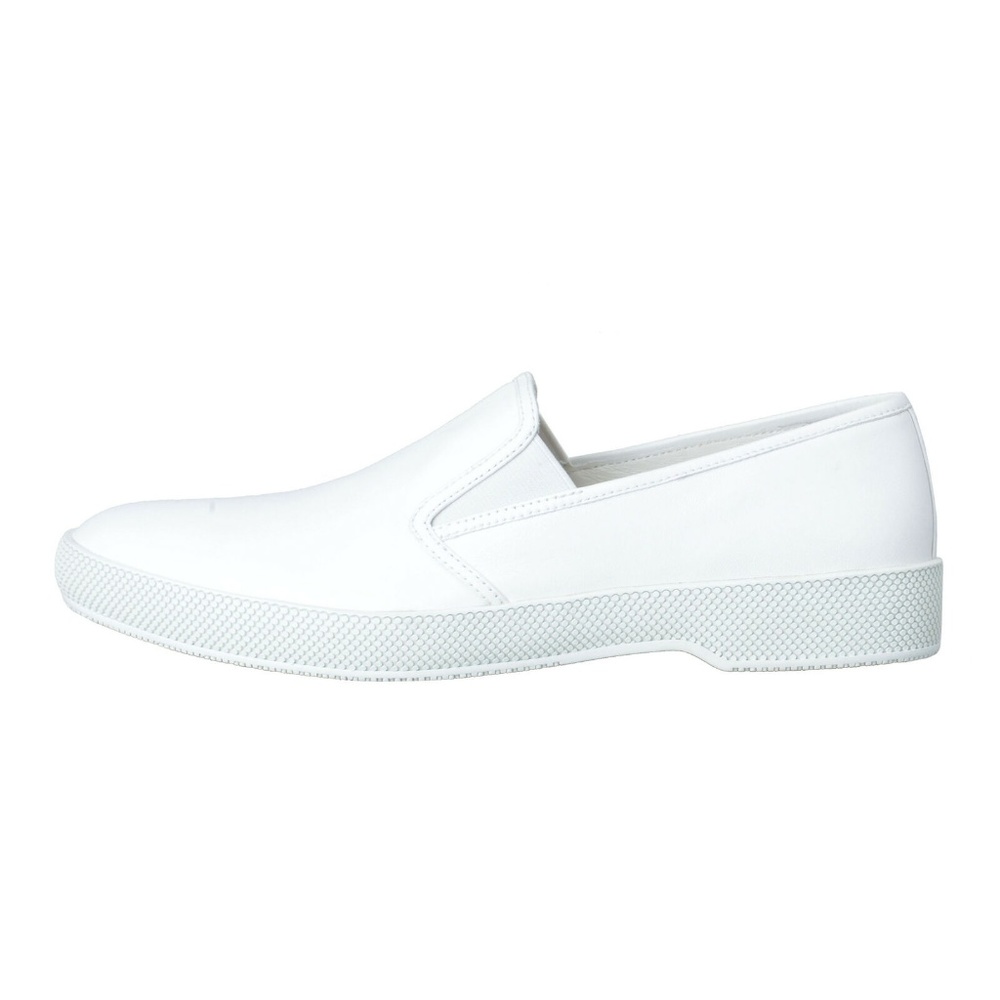 Prada Women's Leather Moccasins Loafers Flat Shoes - Picture 2 of 8